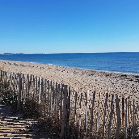 Face A La Mer, Superbe Climatise Au Rdc D'une Maison, Classe 4 Etoiles, 5 Couchages -wifi-portiragnes Lxbfm32 Daire
