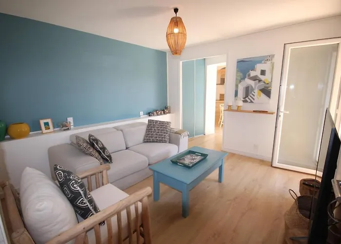 Face A La Mer, Superbe Climatise Au Rdc D'une Maison, Classe 4 Etoiles, 5 Couchages -wifi-portiragnes Lxbfm32 Appartement