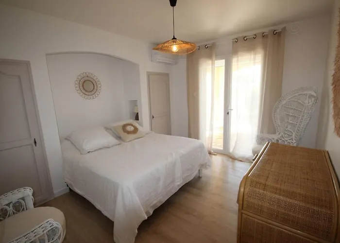 Face A La Mer, Superbe Climatise Au Rdc D'une Maison, Classe 4 Etoiles, 5 Couchages -wifi-portiragnes Lxbfm32 Portiragnes