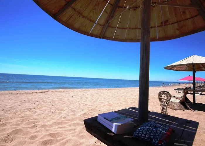 Face A La Mer, Superbe Climatise Au Rdc D'une Maison, Classe 4 Etoiles, 5 Couchages -wifi-portiragnes Lxbfm32 Appartement